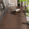 2FT Patio Deck Tiles, DIY Module Interlocking Decking Tiles Floor Tile
