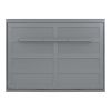 Full Size Murphy Bed Wall Bed,Gray