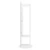 Jewelry Armoire with Full Length Mirror 360¬∞ and Large Capacity Jewelry Organizer Armoire; Lockable Mirror with Jewelry Storage; Coat Rack; Multi Sto