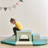 Soft Climb and Crawl Foam Playset 9 in 1 , Safe Soft Foam Nugget Block for Infants, Preschools, Toddlers