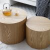 Coffee Tables,MDF with ash/oak/ Natural veneer side table/coffee table/end table/nesting table for living room,office,bedroom,Natural, 4Colors