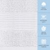 Resort Collection Soft Bath Sheets Towels Set of 2 Oversize Large 35x70 in Luxury Hotel Plush & Absorbent Cotton Bath Sheets 2 Pack White