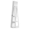 Jewelry Armoire with Full Length Mirror 360¬∞ and Large Capacity Jewelry Organizer Armoire; Lockable Mirror with Jewelry Storage; Multi Storage Shelve