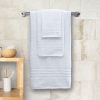 12 Piece Bath Towel Set for Bathroom 2 Bath Towels 4 Hand Towels 6 Washcloths 100% Cotton Soft and Plush Highly Absorbent Soft Towel for Hotel & Spa W