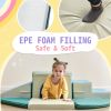 Soft Climb and Crawl Foam Playset 9 in 1 , Safe Soft Foam Nugget Block for Infants, Preschools, Toddlers