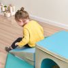 Soft Climb and Crawl Foam Playset 9 in 1 , Safe Soft Foam Nugget Block for Infants, Preschools, Toddlers