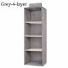 1pc Wardrobe Hanging Storage Bag; Drawer Fabric Closet Storage Organizer Holder
