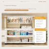 25.59" Side Wide Folding Wardrobe , 25.59"√ó15.75"√ó57.09", with Magnetic Door