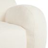 U_Style 81.5'' Minimalist Curved Upholstered Sofa, 3-Seat Modular Casual Sofa for Living Room, Bedroom, and Apartments